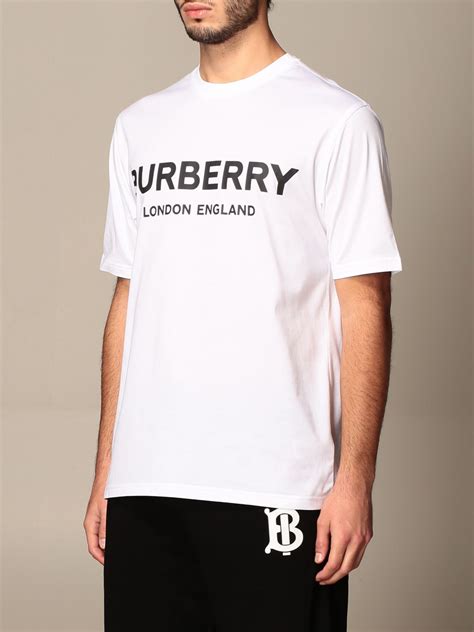 burberry white collar t shirt|authentic burberry shirt.